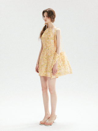 Eloa Blossom Mini Dress