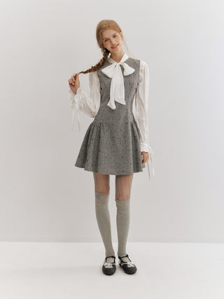 Elodie Ribbon Tie Blouse