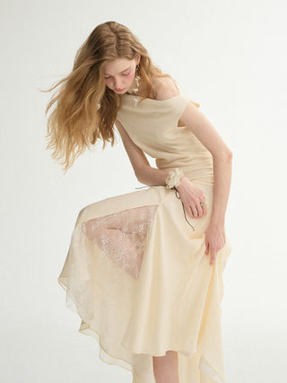 Eloise Off-Shoulder Long Dress