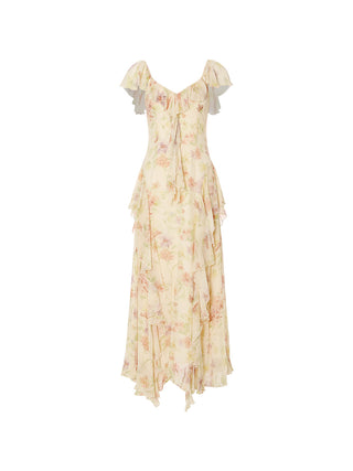 Elysia Ruffle Maxi Dress