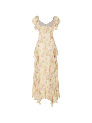 Elysia Ruffle Maxi Dress