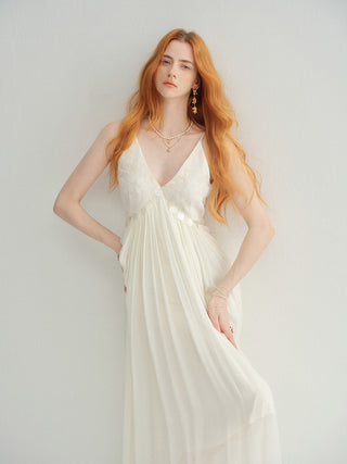 Empire Strap Maxi Dress