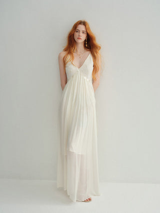 Empire Strap Maxi Dress