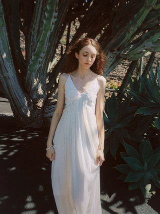 Empire Strap Maxi Dress