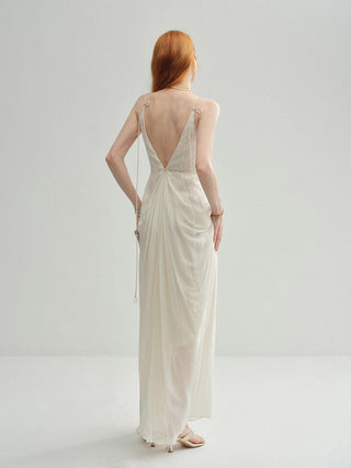 Empire Strap Maxi Dress