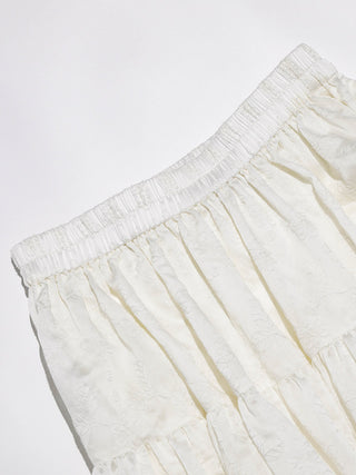 Erna Embroidery Maxi Skirt