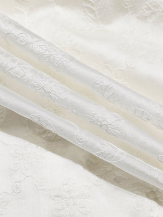 Erna Embroidery Maxi Skirt