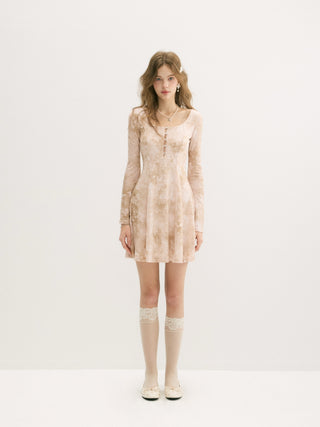 Eveline Flare Mini Dress