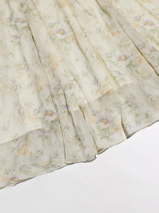 Everbloom V neck Long Dress