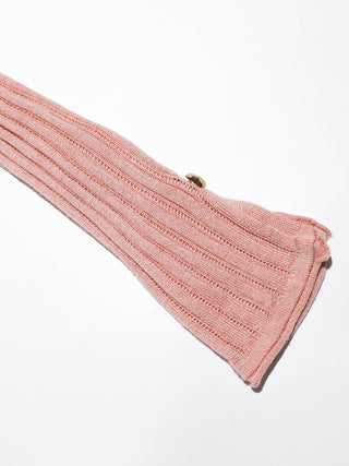 Fine Rib Knit Cardigan