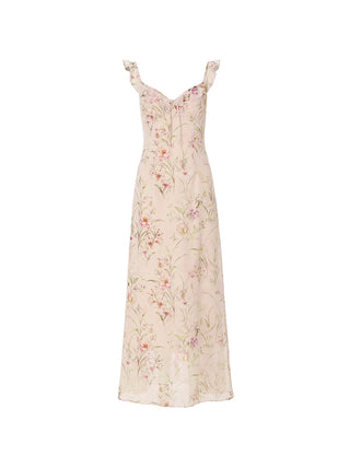 Fleur Frill Maxi Dress