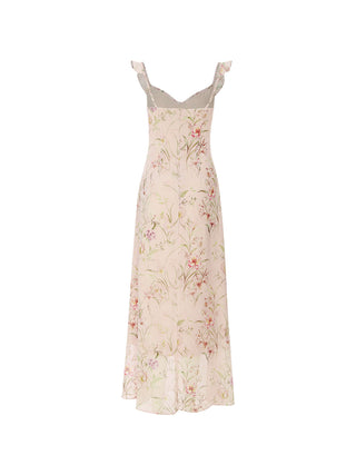 Fleur Frill Maxi Dress