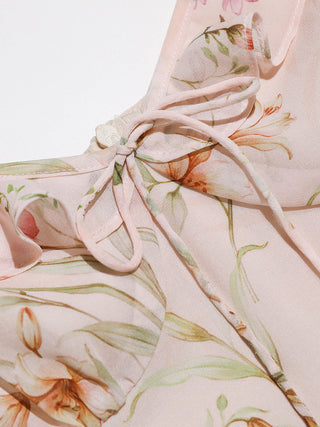Fleur Frill Maxi Dress