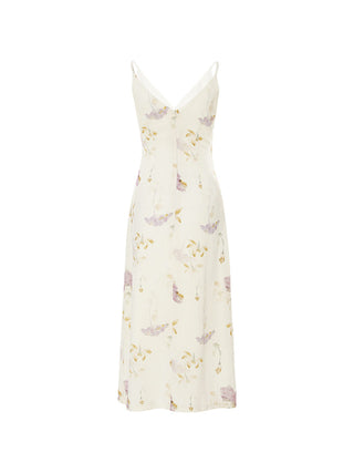 Fleurviolette Slit Long Dress