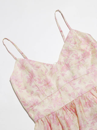 Flor V neck Peplum Top