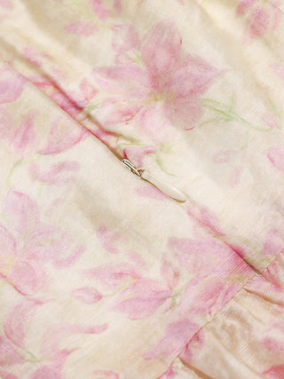 Flor V neck Peplum Top