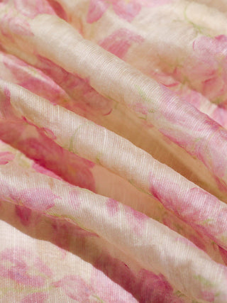 Flor V neck Peplum Top