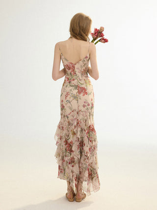 Floren Scarf Maxi Dress