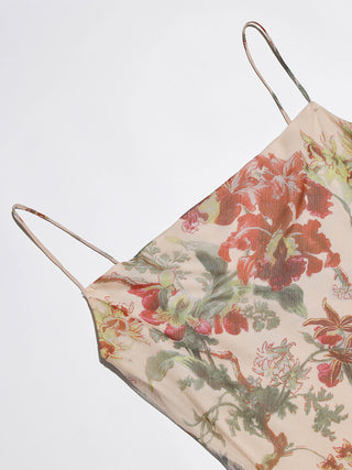 Floren Scarf Maxi Dress