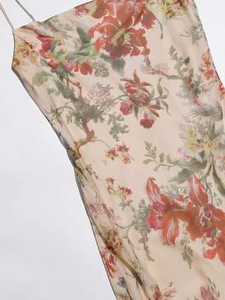 Floren Scarf Maxi Dress