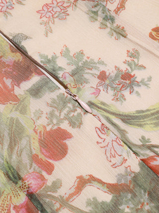 Floren Scarf Maxi Dress