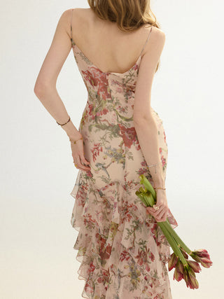 Floren Scarf Maxi Dress