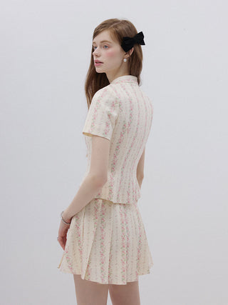 Florence Pearl Button Jacket