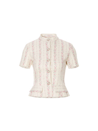 Florence Pearl Button Jacket