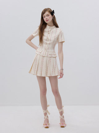 Florence Pearl Button Jacket