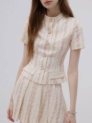 Florence Pearl Button Jacket