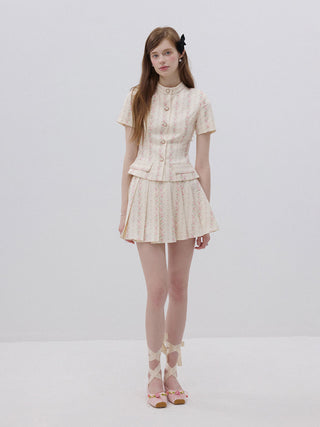 Florence Pearl Button Jacket