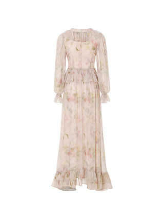 Flovelle Ruffle Long Dress