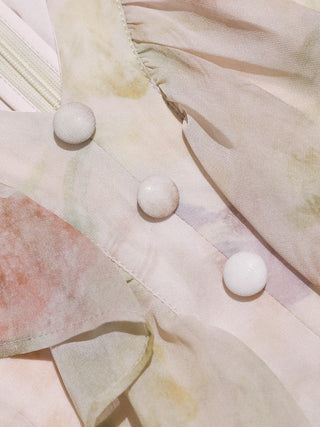 Flovelle Ruffle Long Dress