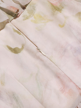 Flovelle Ruffle Long Dress