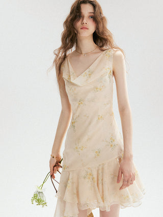 Flow Unbalanced Mini Dress