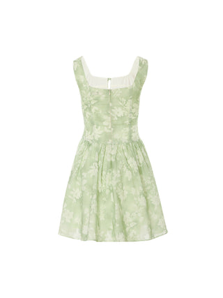 Forest Sleeveless Mini Dress