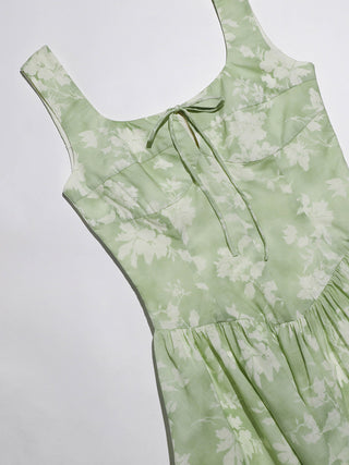 Forest Sleeveless Mini Dress