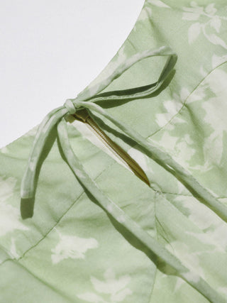 Forest Sleeveless Mini Dress