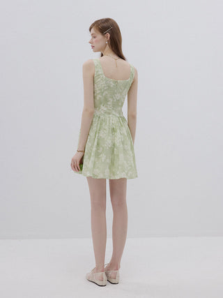 Forest Sleeveless Mini Dress