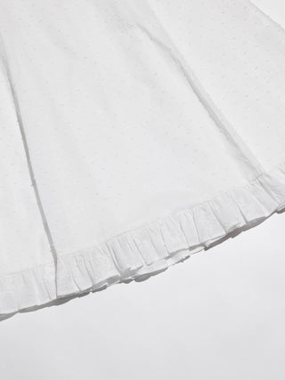 French Embroidery Mini Dress