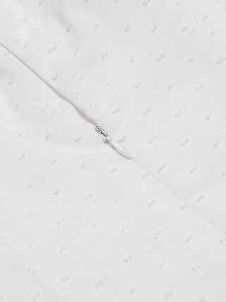 French Embroidery Mini Dress