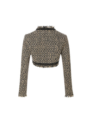 Fringe Tweed Jacket