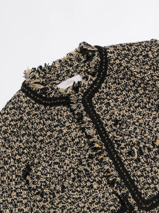 Fringe Tweed Jacket