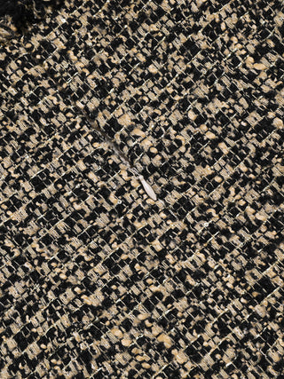 Fringe Tweed Mini Dress