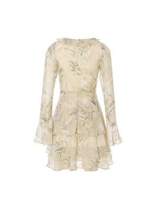 Garden Ruffle Mini Dress