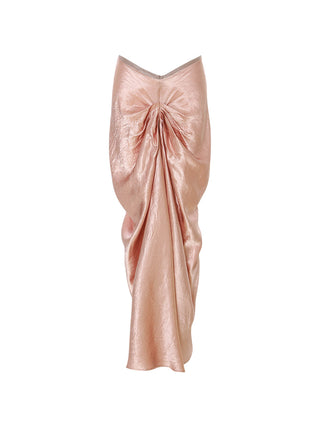Glaze Drape Maxi Skirt