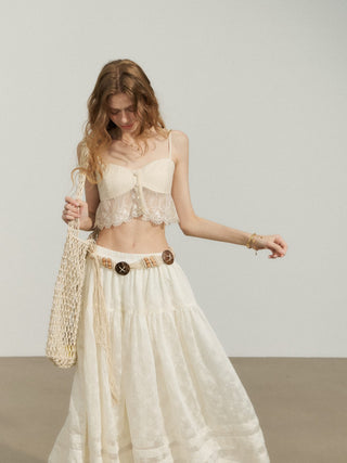 Half Scallop Bustier