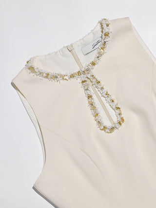Halo Keyhole Mini Dress