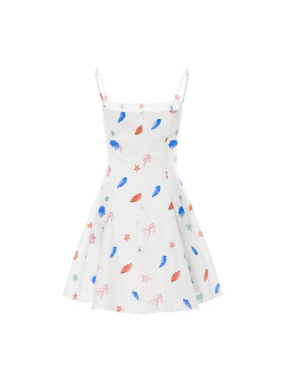 Happy Shell Mini Dress