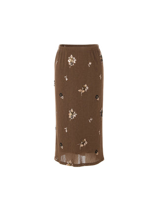 Harriette Floral Midi Skirt